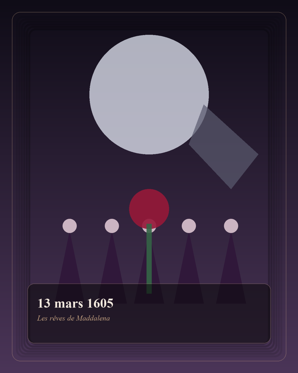 13 mars 1605