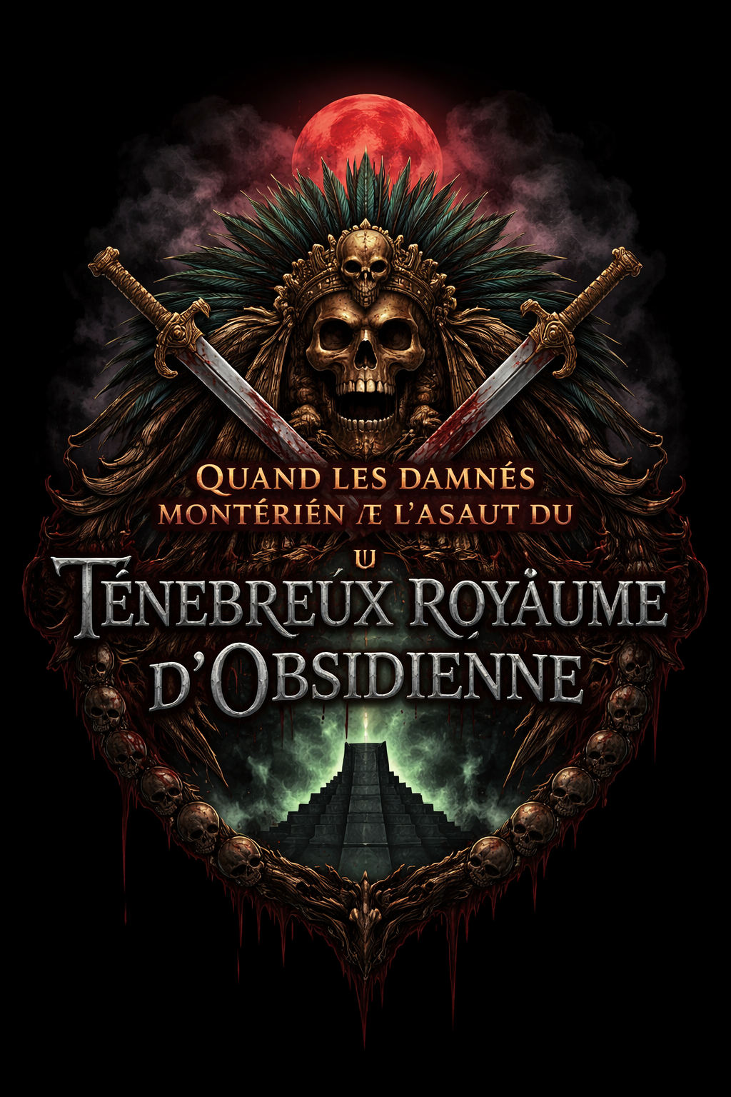 Logo de Quand les damnés montèrent à l'assaut du Ténébreux Royaume d'Obsidienne